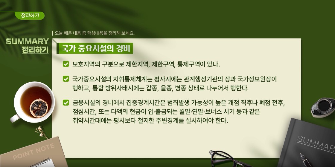 [상위1% 자격증] 경비지도사 2과목 민간경비론