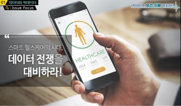 데이터의 힘, 보건·의료 빅데이터
